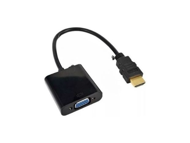 &uu  CONVERTIDOR CABLE HDMI A VGA